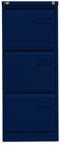 Bisley Armoire pour dossiers suspendus Light, 3 extensions, bleu Oxford/bleu Oxford  L