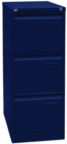 Bisley Armoire pour dossiers suspendus Light, 3 extensions, bleu Oxford/bleu Oxford  L