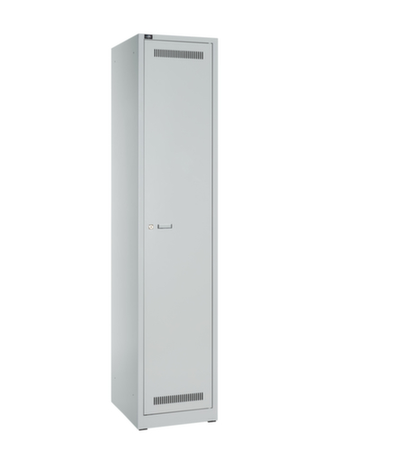 Bisley Armoire Light gris clair à 1 compartiment, largeur de compartiment 400 mm  L