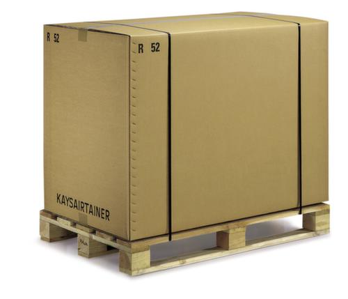 Caisse carton pliante pour palettes  L