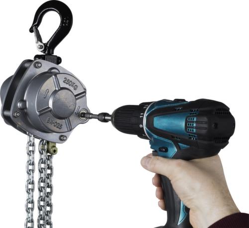 Planeta-Hebezeuge Palan Premium PRO E entraînement par visseuse sans fil L