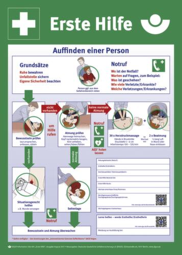 Panneau de premiers secours SafetyMarking®  L