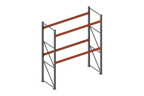 META Rayonnage à palettes MULTIPAL, largeur 2700 mm, pour 9 palettes  L