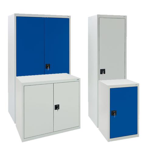 stumpf Armoire à portes battantes avec tablettes galvanisées  L