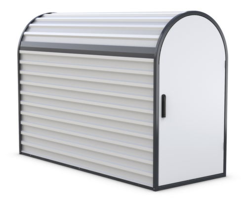 Garage à vélos BikeBox 3, hauteur x largeur x profondeur 1400 x 820 x 2050 mm L