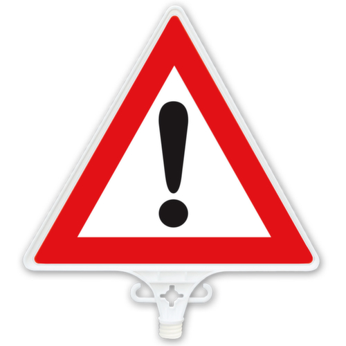 Plaque de guidage pour ensemble de support de chaîne, point d'exclamation L