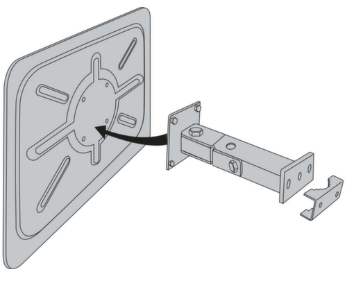 PROCITY Miroir routier antibuée et antigivre VIALUX®  L