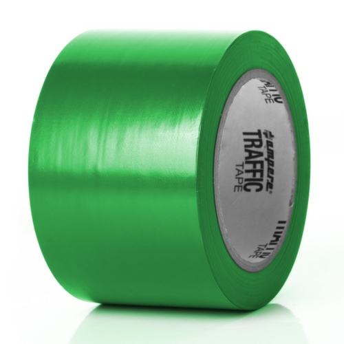 a.m.p.e.r.e. Ruban de marquage au sol TRAFFIC Tape Standard, vert  L