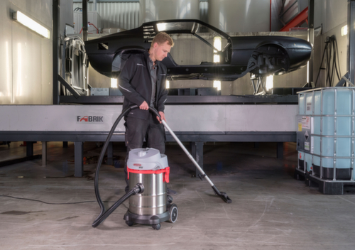 Aspirateur à eau et à sec ARTOS avec système de séparation de l'eau par cyclone, puissance 1200 W, largeur de travail 360 mm L