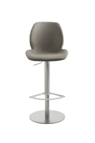 Mayer Sitzmöbel Tabouret de bar réglable en hauteur myMARCO, assise gris coquillage chiné  L