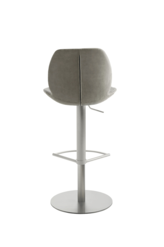 Mayer Sitzmöbel Tabouret de bar réglable en hauteur myMARCO, assise gris coquillage chiné  L