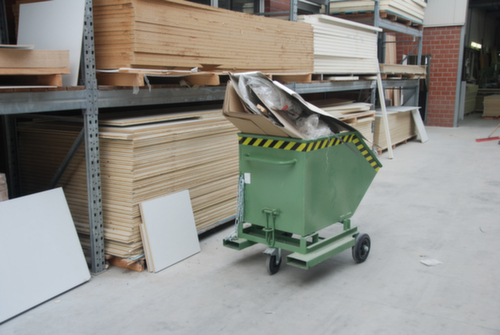 Bauer Benne roulante pour copeaux avec robinet de vidange L