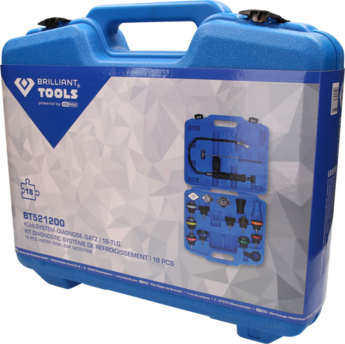 Brilliant Tools Kit de diagnostic du système de refroidissement  L