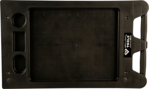 Brilliant Tools BLEU/ARGENT Chariot d'atelier avec 7 tiroirs et 207 outils haut de gamme Missing translation L