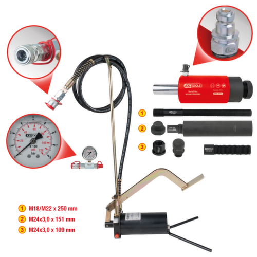 KS Tools Groupe hydraulique 22t  L