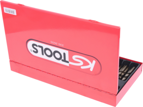 KS Tools Jeu de forets hélicoïdaux HSS-G Co 5  L