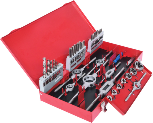 KS Tools Jeu d'outils de filetage HSS Co L