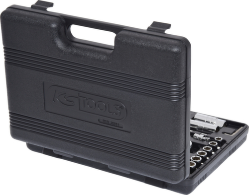 KS Tools Jeu de clés à douille 1/4"+1/2" CHROMEplus L