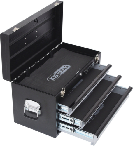 KS Tools Coffre à outils avec 3 tiroirs - noir  L