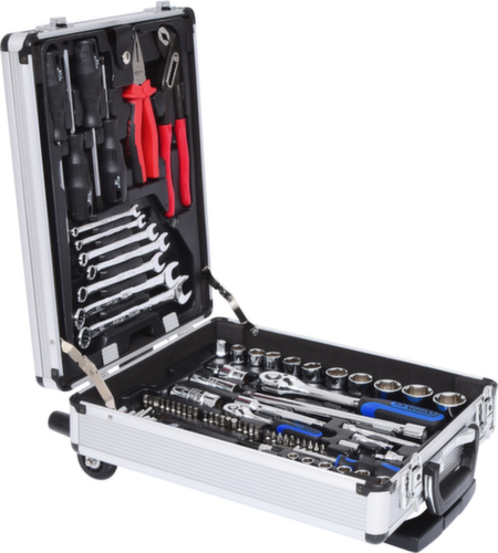 KS Tools Jeu d'outils 1/4"+1/2" CHROMEplus L