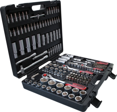 KS Tools Jeu de douilles 1/4"+3/8"+1/2" L