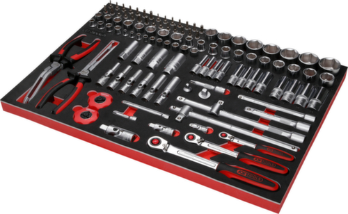 KS Tools Jeu de chariots d'atelier Performanceplus P10 avec 397 outils pour 7 tiroirs  L