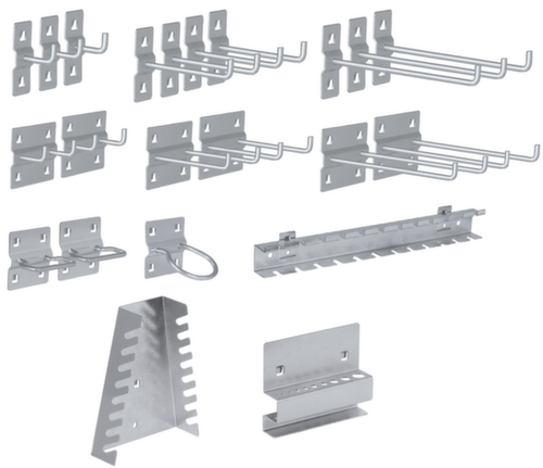 KRAFTWERK® MOBILIO Jeu de porte-outils pour paroi perforée  L