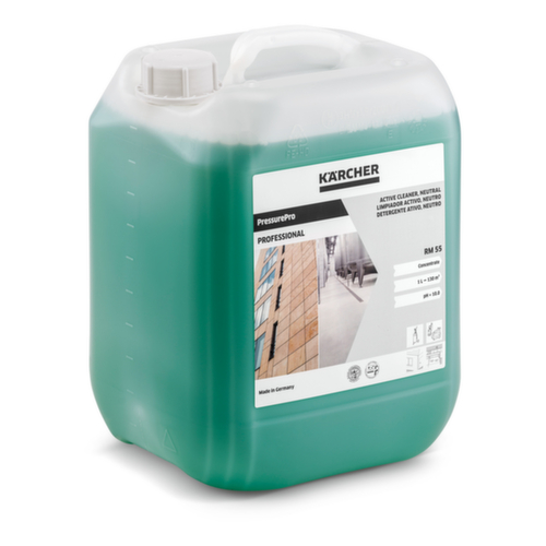 Kärcher Nettoyant actif RM 55 ASF pour les surfaces sensibles aux alcalis, 10 l jerrycan  L