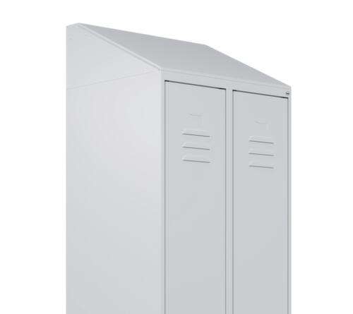 C+P Coiffe inclinée Classic Plus pour armoire vestiaire  L