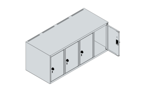 Rehausse pour armoire à portes battantes  L