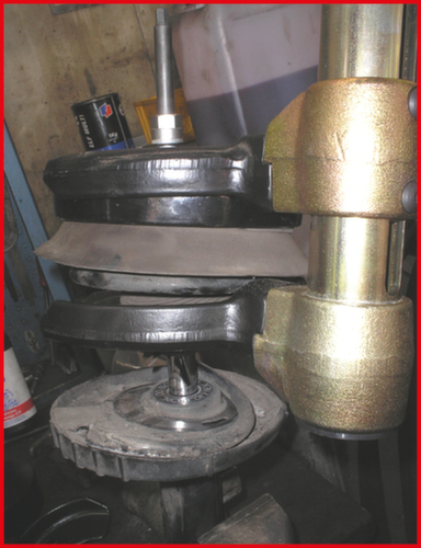 KS Tools locknut wrench L