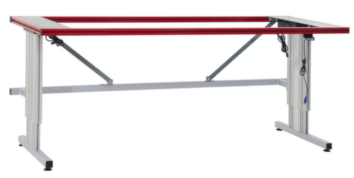 Rocholz table d'emballage System Flex élément de départ, largeur x profondeur 1600 x 800 mm  L