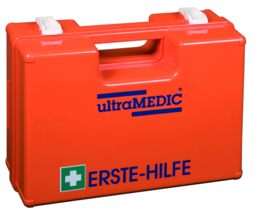 ultraMEDIC Mallette de premiers secours Select avec support mural, calage selon DIN 13157