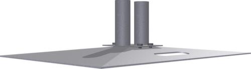 Schake Plaque de base pour clôture mobile L