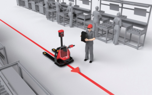 EP Transpalette Électrique Autopropulsé XP15+, 1500 kg force, polyuréthane/polyuréthane Missing translation L