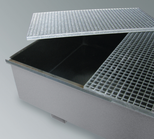 Revêtement PE pour bac de rétention, largeur x profondeur 2420 x 820 mm  L