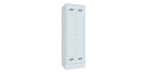 PAVOY Armoire à linge Basis RAL7035, largeur de compartiment 300 mm  L