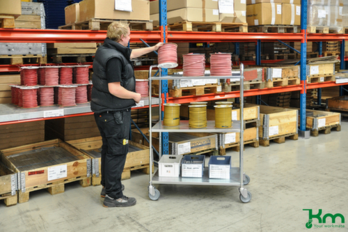 Kongamek Chariot à étagères léger  L