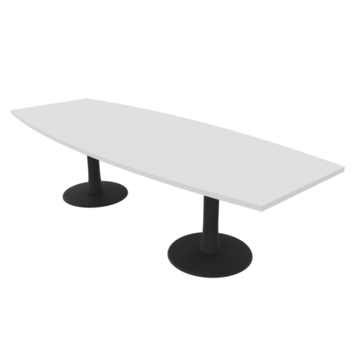 Quadrifoglio Table de conférence IDEA+ en forme de fût  L