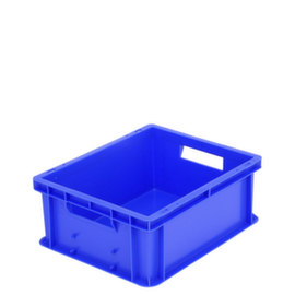 BITO Bac gerbable norme Europe, bleu, capacité 14 l