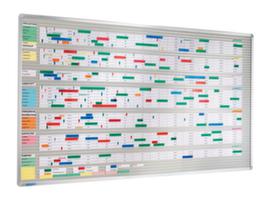 EICHNER Tableau de planification avec rails, hauteur x largeur 580 x 1000 mm