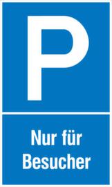 Panneau de parking, panneau d'information