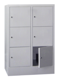 PAVOY armoire multicases Basis, 6 compartiments