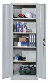 C+P Armoire universelle ERGO avec 4 tablettes, largeur 800 mm