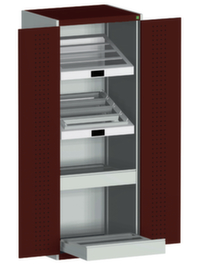 bott Armoire modulable cubio avec extensions CNC, largeur 800 mm