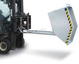 Bauer Benne basculante étanche à l'huile pour vrac + liquides