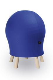 Topstar Siège ballon Sitness 5 Alpine, assise bleu, 4 pieds