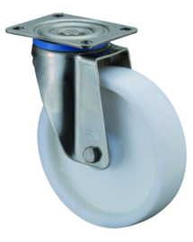 BS-ROLLEN Roulette pivotante, force 700 kg, plastique bandage