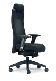 ROVO-CHAIR Siège de bureau pivotant ROVO XP 4030 S1 0-39 avec appui-tête, noir