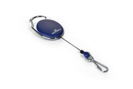 Durable enrouleur pour porte-badge, bleu foncé